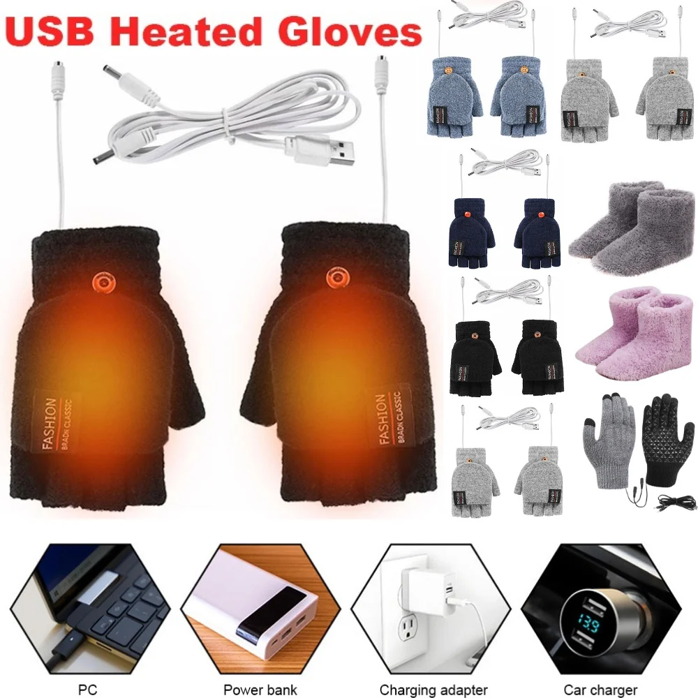 Touch Screen Gloves - USB Elektrische Beheizte Handschuhe Winter Outdoor