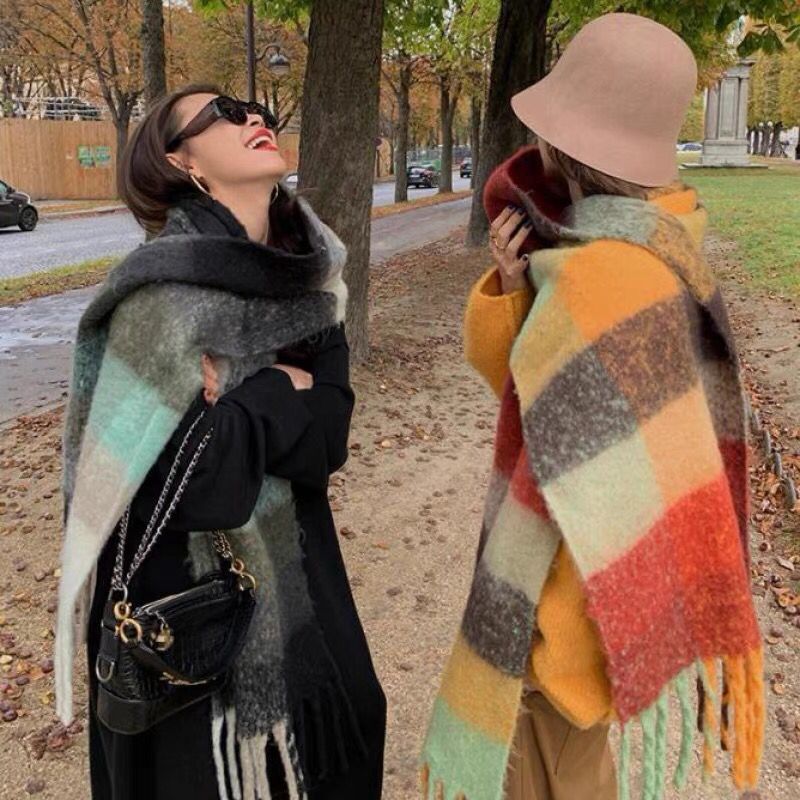 Cashmere Pashmina Wrap - NEUE Luxus Winter Dicke Warme Schal