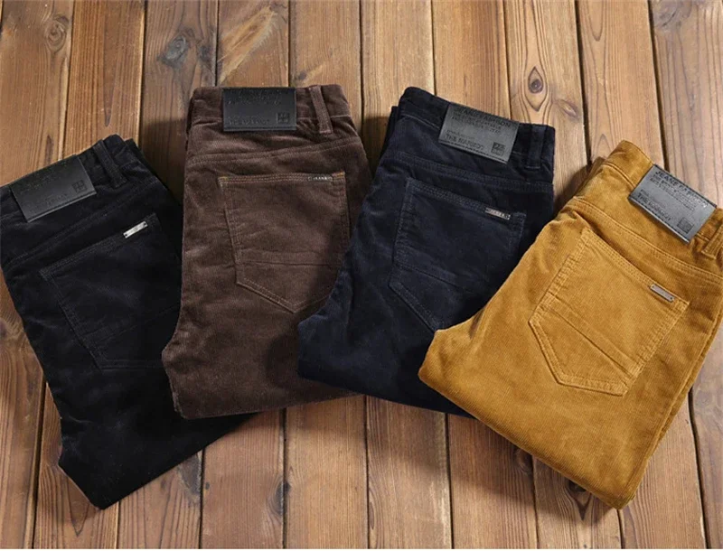 Corduroy Pant Warm - 2023 herbst Winter männer Casual Cord