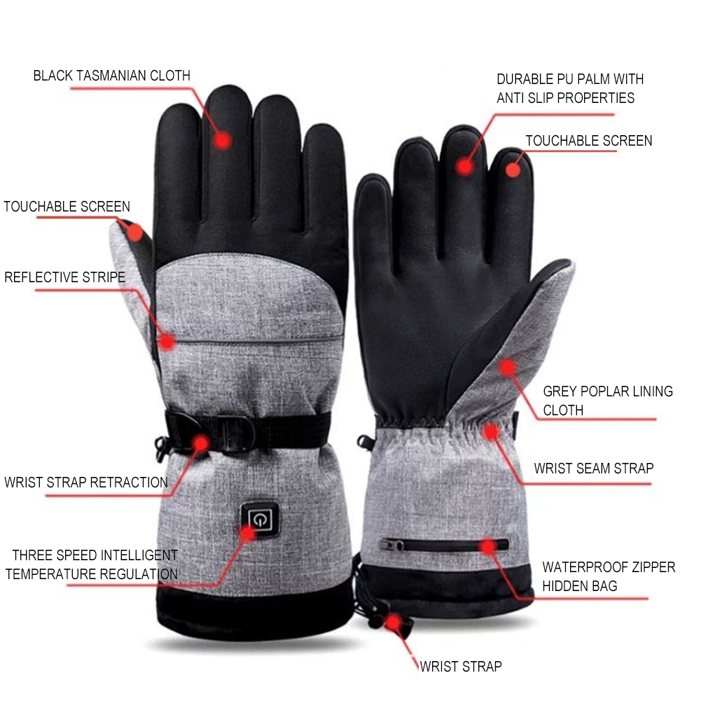 Hand Warmer Electric - 1 Paar Handwärmer, thermische elektrische Heizhandschuhe