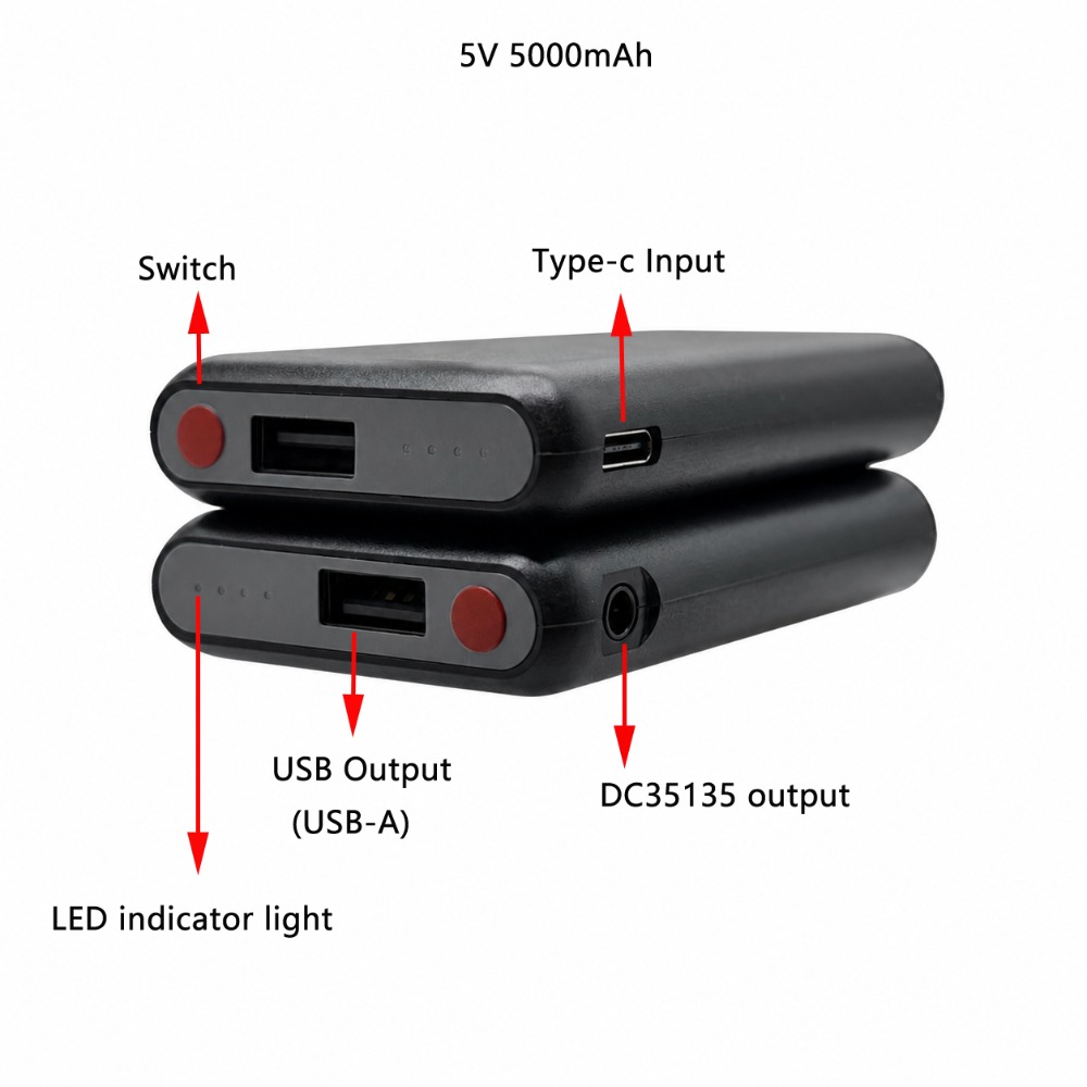 5V 5000mAh beheizte Handschuhe – Heated Vest Battery Bewertung und Preis