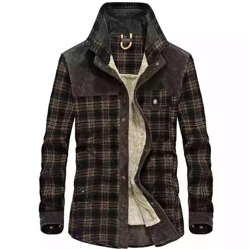 Herren Vintage Karierte Shearl – Flannel Shirt Lined Bewertung und Preis