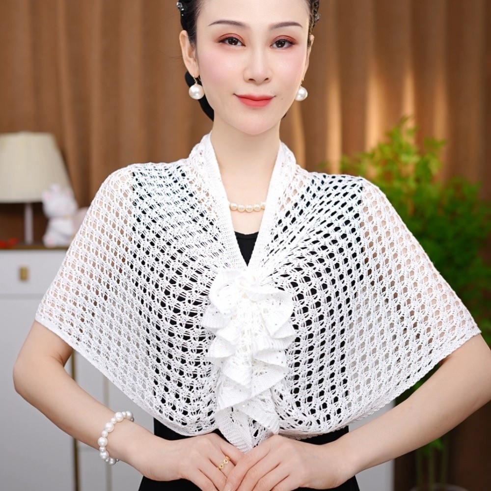 Glitzerndes Design Ausgehöhlte – Shawl Wrap Winter Bewertung und Preis