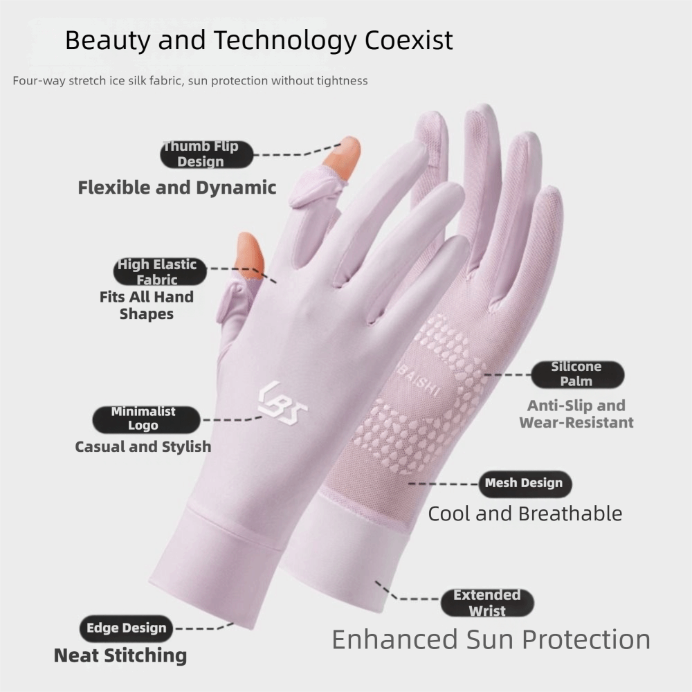 Verlängerte Eisseide-Handschuh – Touch Screen Gloves Bewertung und Preis