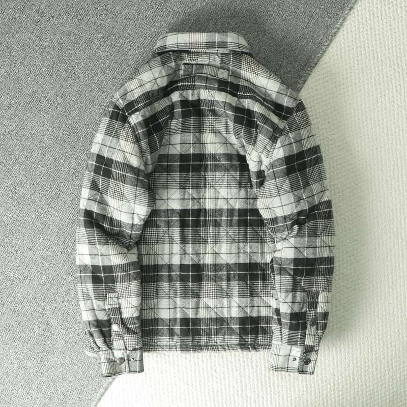 Herbst-Winter-Herren-Hemdjacke – Flannel Shirt Lined Bewertung und Preis
