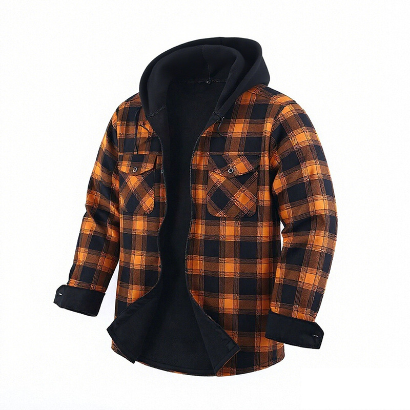 QICHE Fleece-gefüttertes dicke – Flannel Shirt Lined Bewertung und Preis