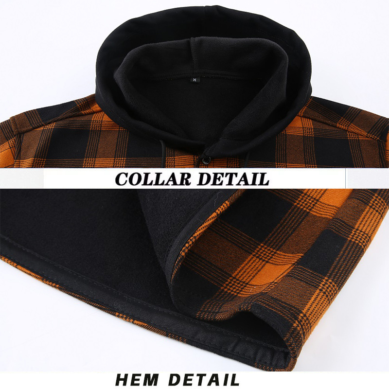 QICHE Fleece-gefüttertes dicke – Flannel Shirt Lined Bewertung und Preis