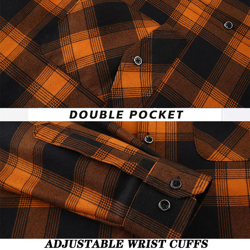 QICHE Fleece-gefüttertes dicke – Flannel Shirt Lined Bewertung und Preis