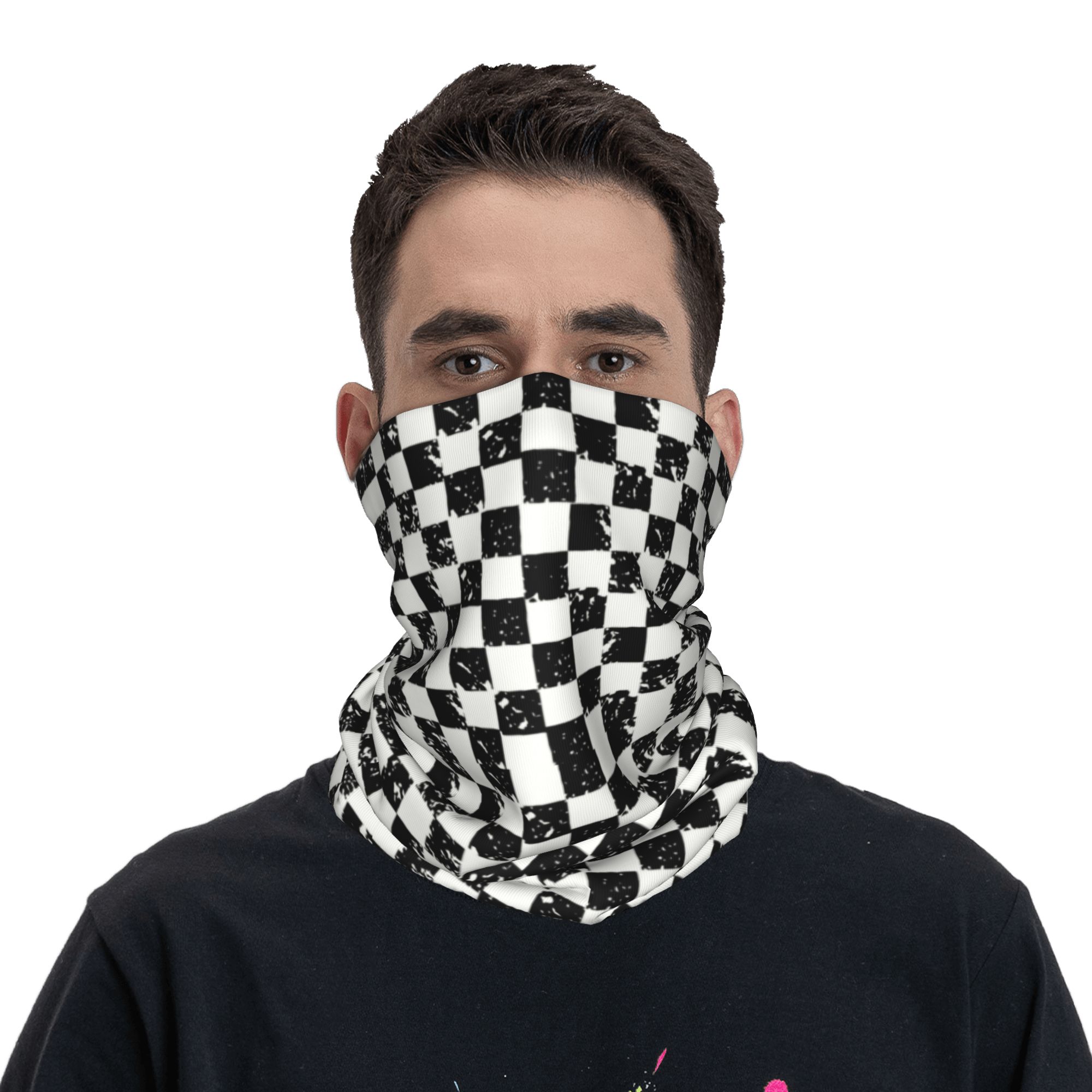 Maßgefertigtes Retro-Kariertes – Neck Gaiter Fleece Bewertung und Preis