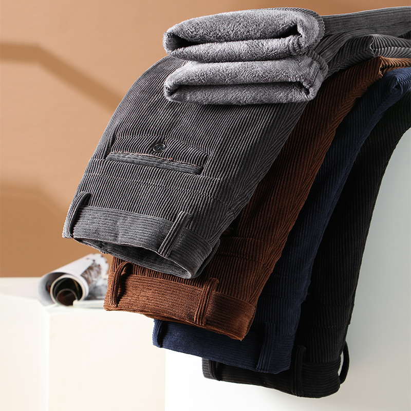 Winter männer Fleece Cord Hose – Corduroy Pant Warm Bewertung und Preis