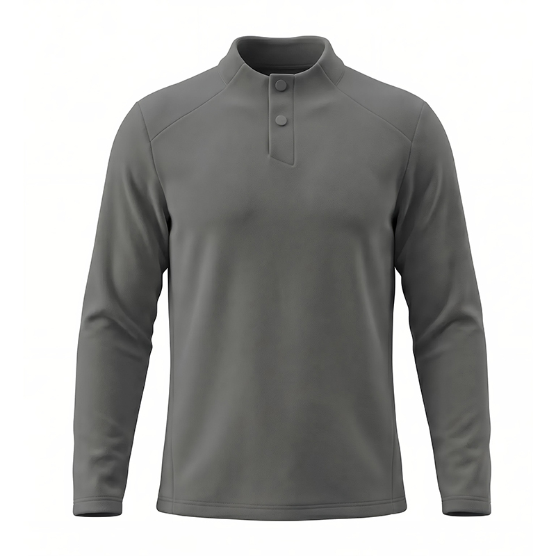 Herren-Henley-Langarmshirt mit – Flannel Shirt Lined Bewertung und Preis