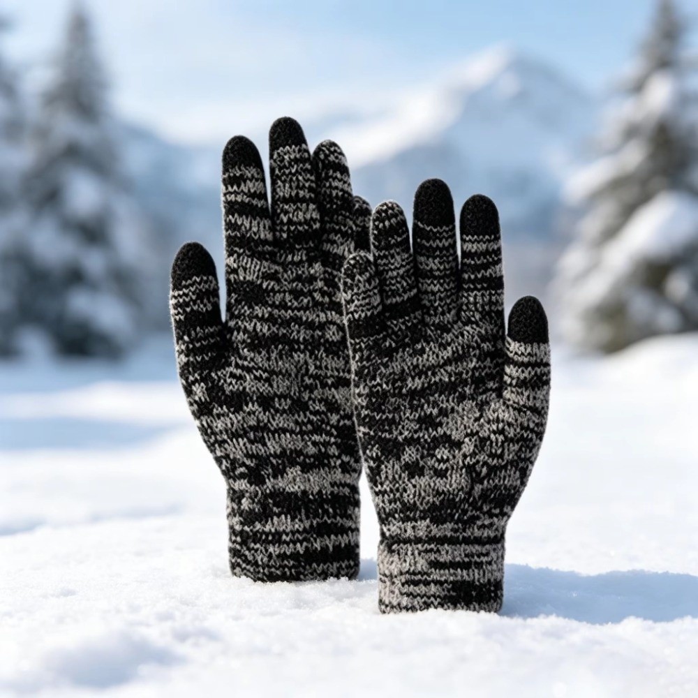 2-teiliges Set Modische Winter – Touch Screen Gloves Bewertung und Preis